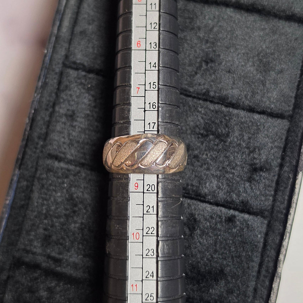 Native Made Sterling Band Size 8