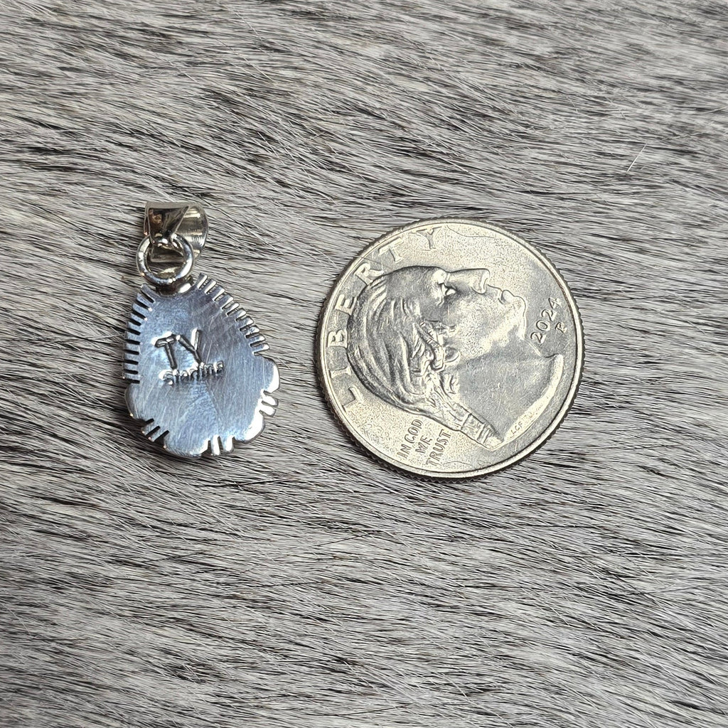 Ty Francisco Sonoran Gold & Sterling Pendant