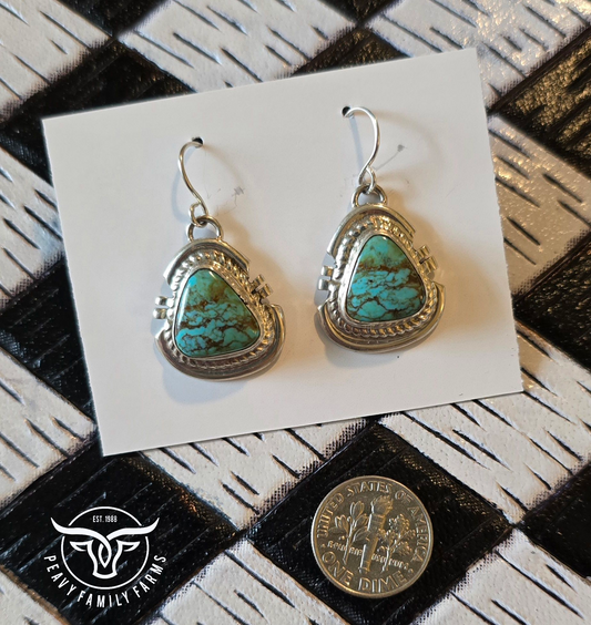 Turquoise and Sterling Earrings *Includes a FREE Gift With Purchase