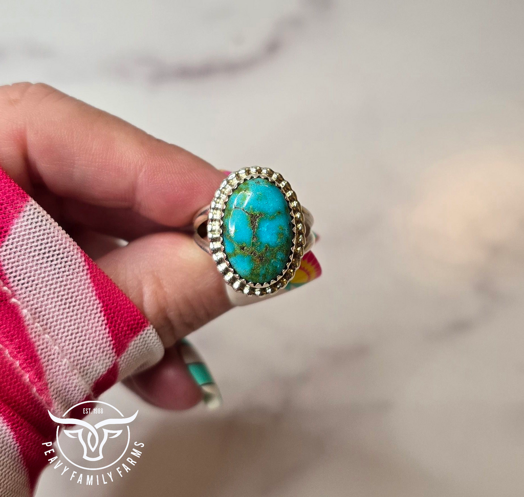 Sonoran Gold and Sterling Ring Size 8.25