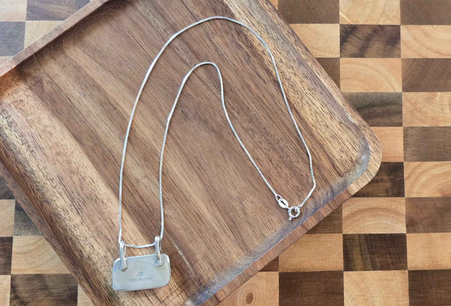 Kingman Turquoise and Sterling Necklace