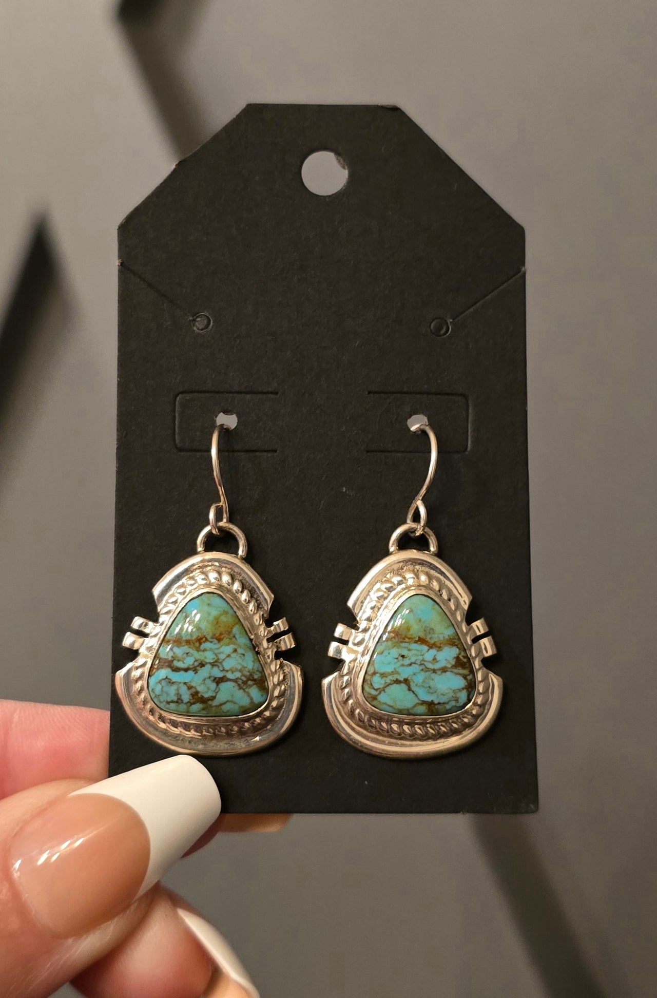 Turquoise & Sterling Earrings