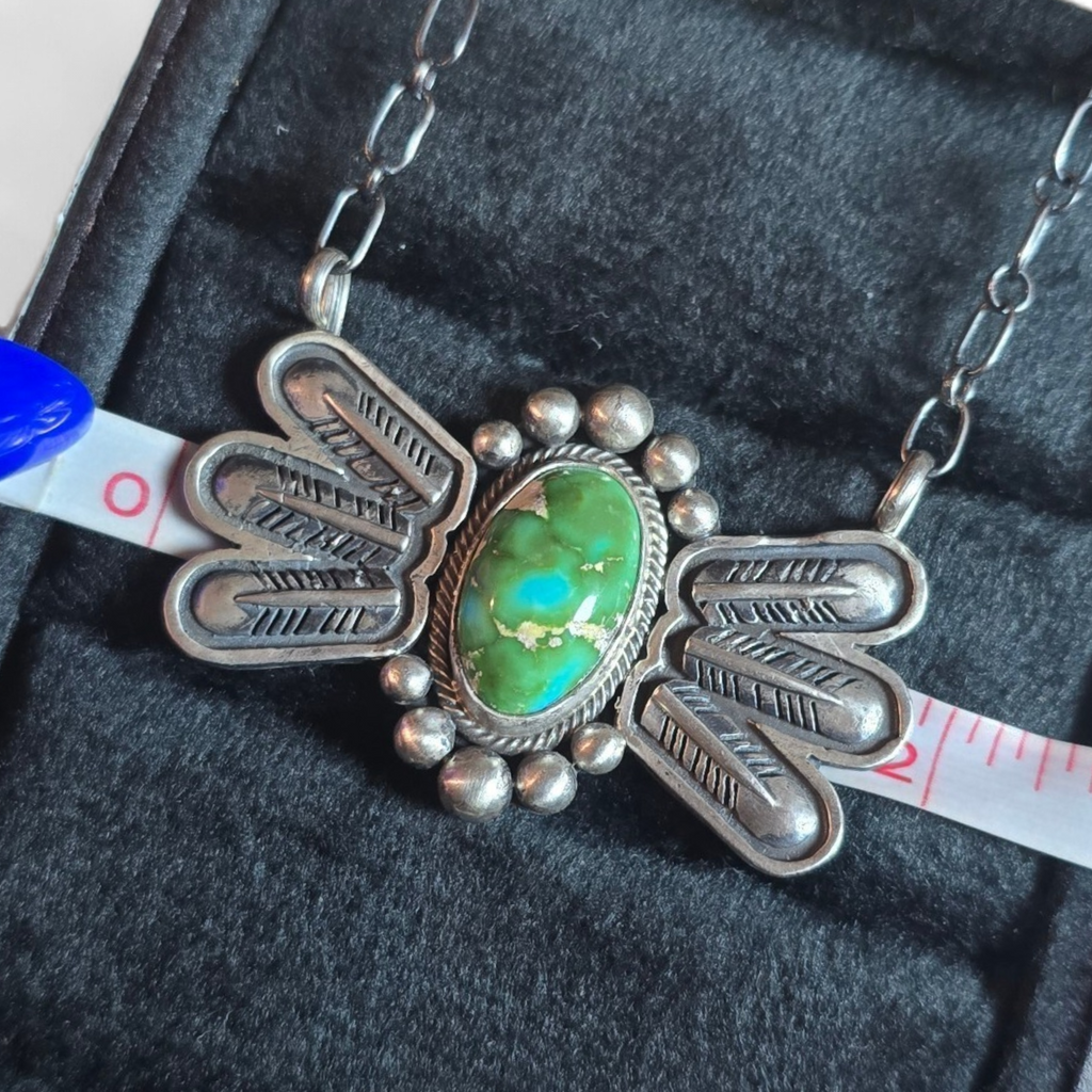 Native Made Sonoran Gold & Sterling Necklace