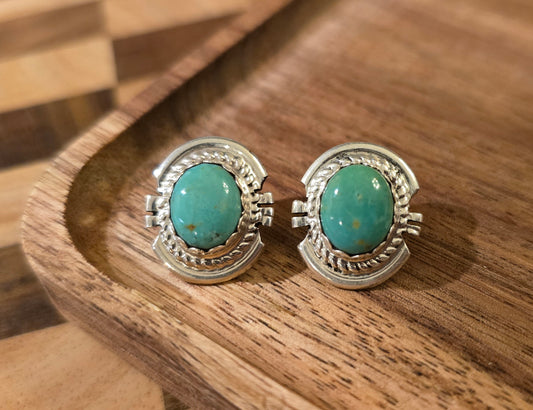 Turquoise and Sterling Earrings