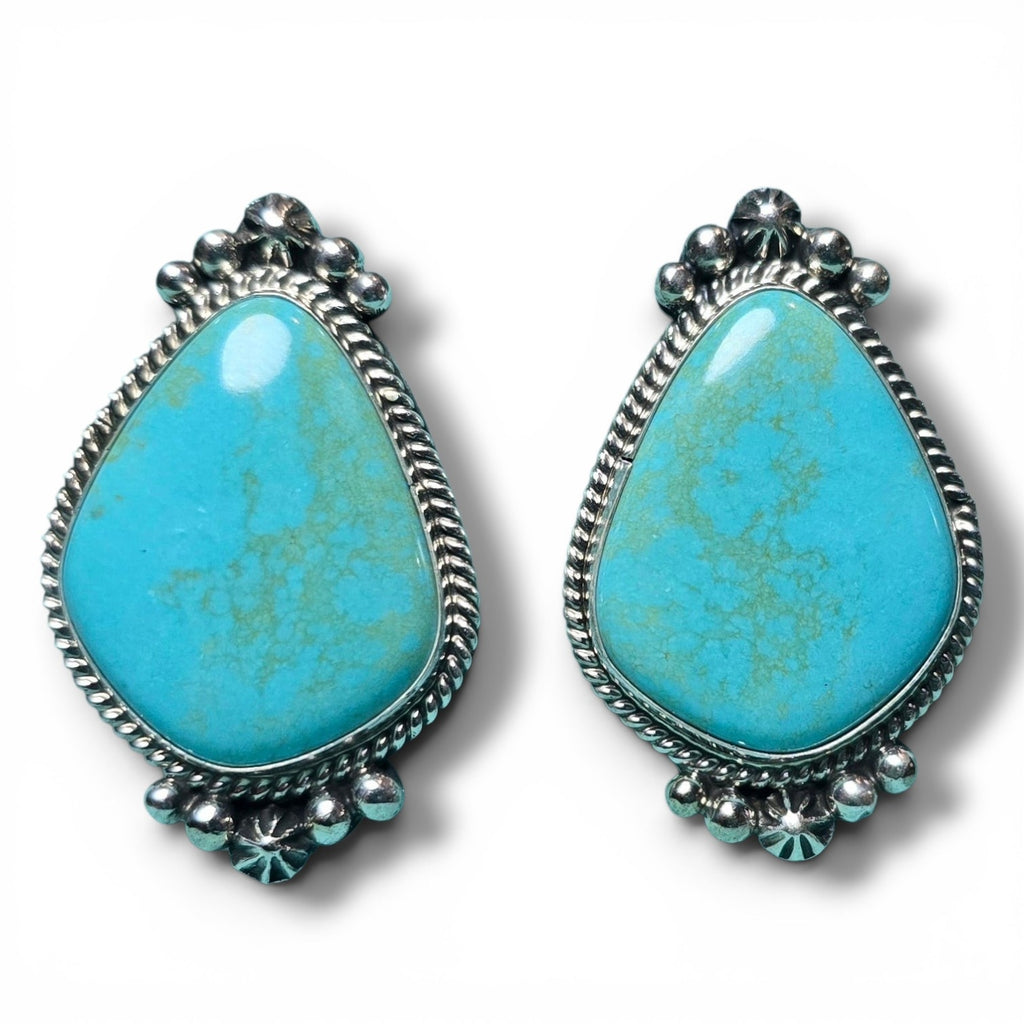 Carol Wylie Tyrone Turquoise Earrings
