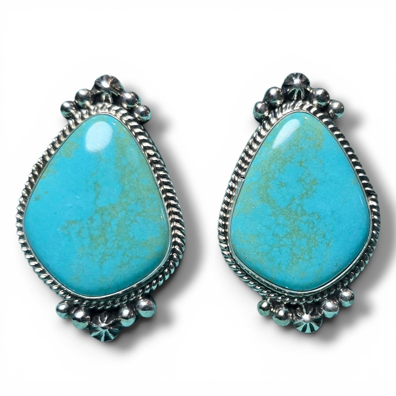 Carol Wylie Tyrone Turquoise Earrings