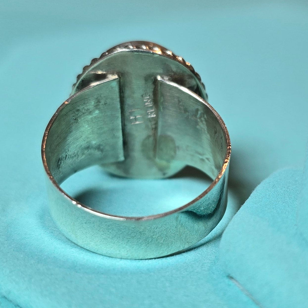 Hubei Turquoise & Sterling Ring