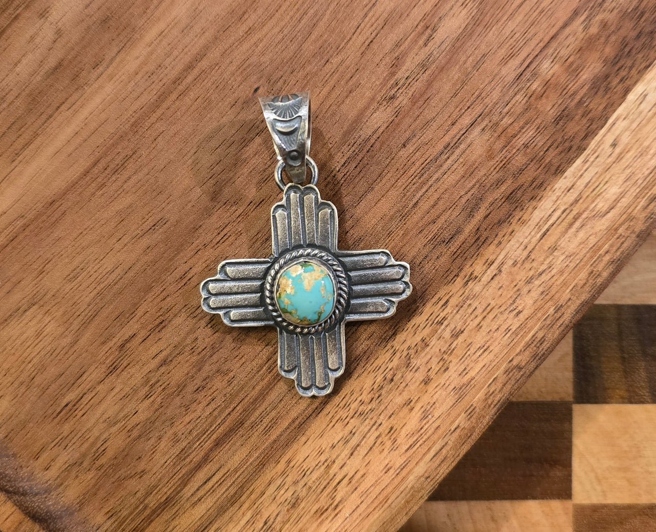 Kevin Billah Sonoran & Sterling Zia Pendant