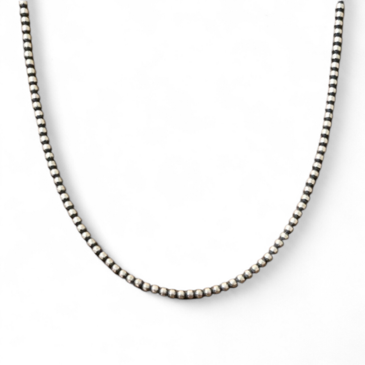 3mm Sterling Pearl Necklace (Various Lengths)