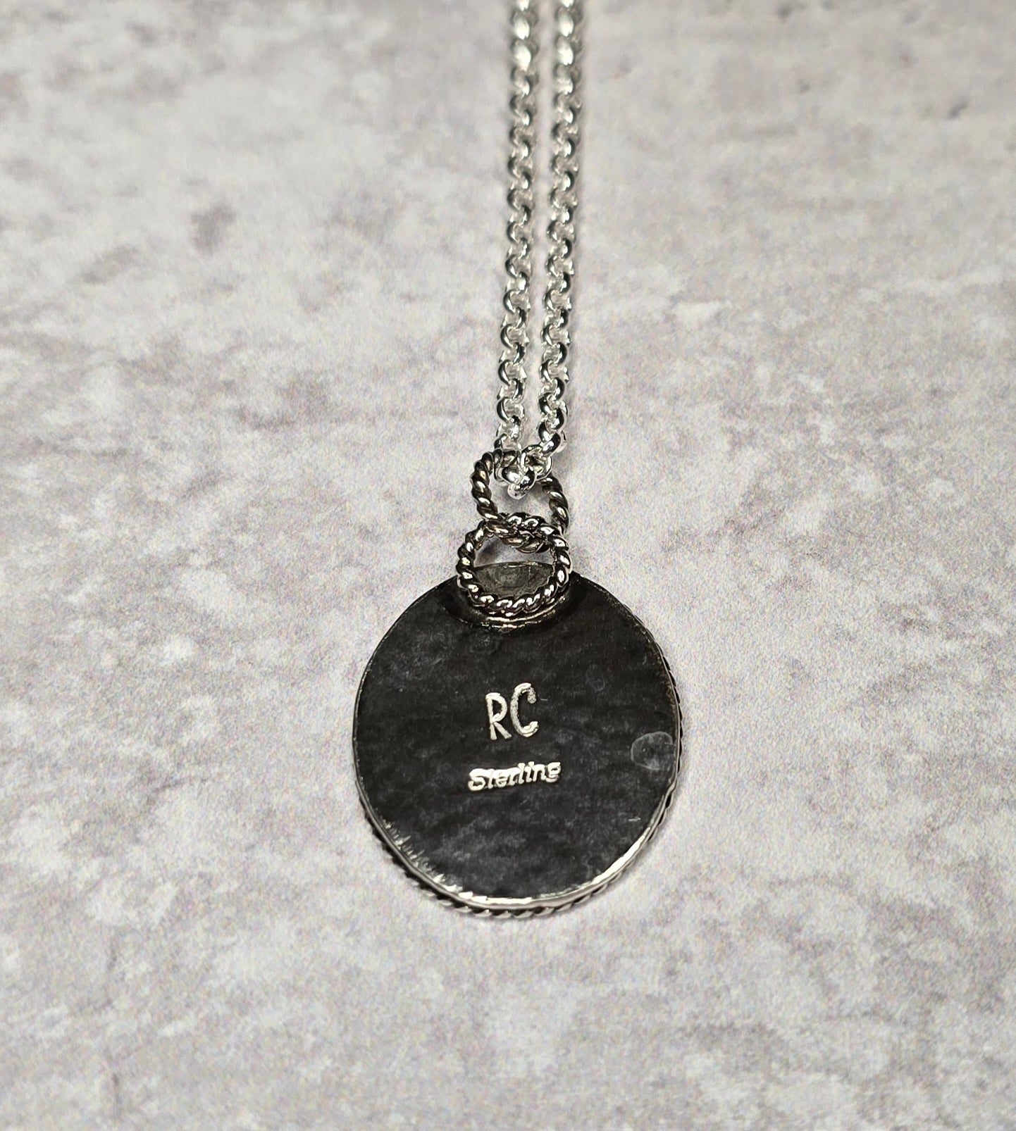 Handmade Sterling Cactus Necklace
