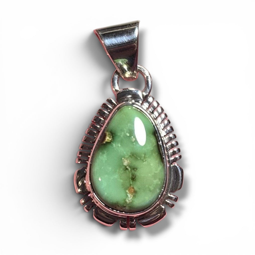 Native Made Sonoran Gold & Sterling Pendant