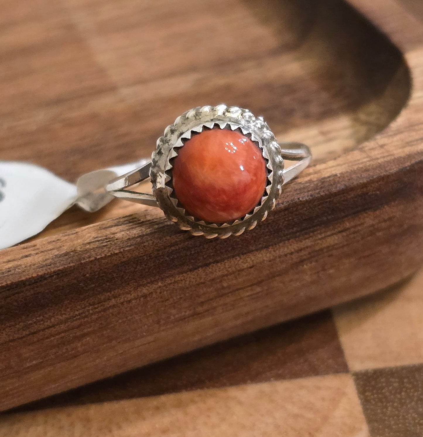 Spiny and Sterling Ring Size 6.5