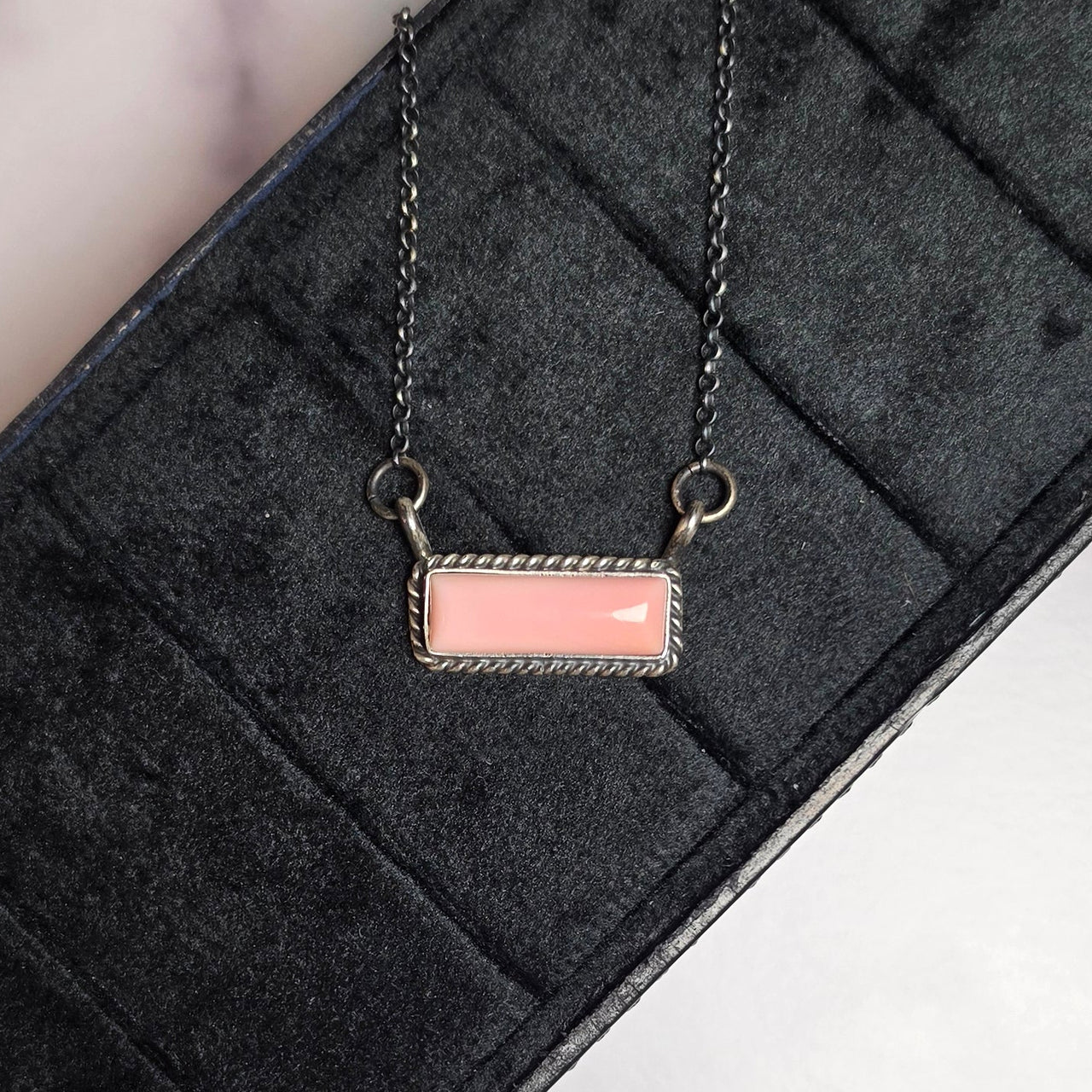 Native Made Pink Conch Dainty Bar