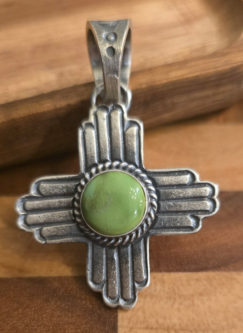 Kevin Billah Sonoran & Sterling Zia Pendant (wholesale cost)