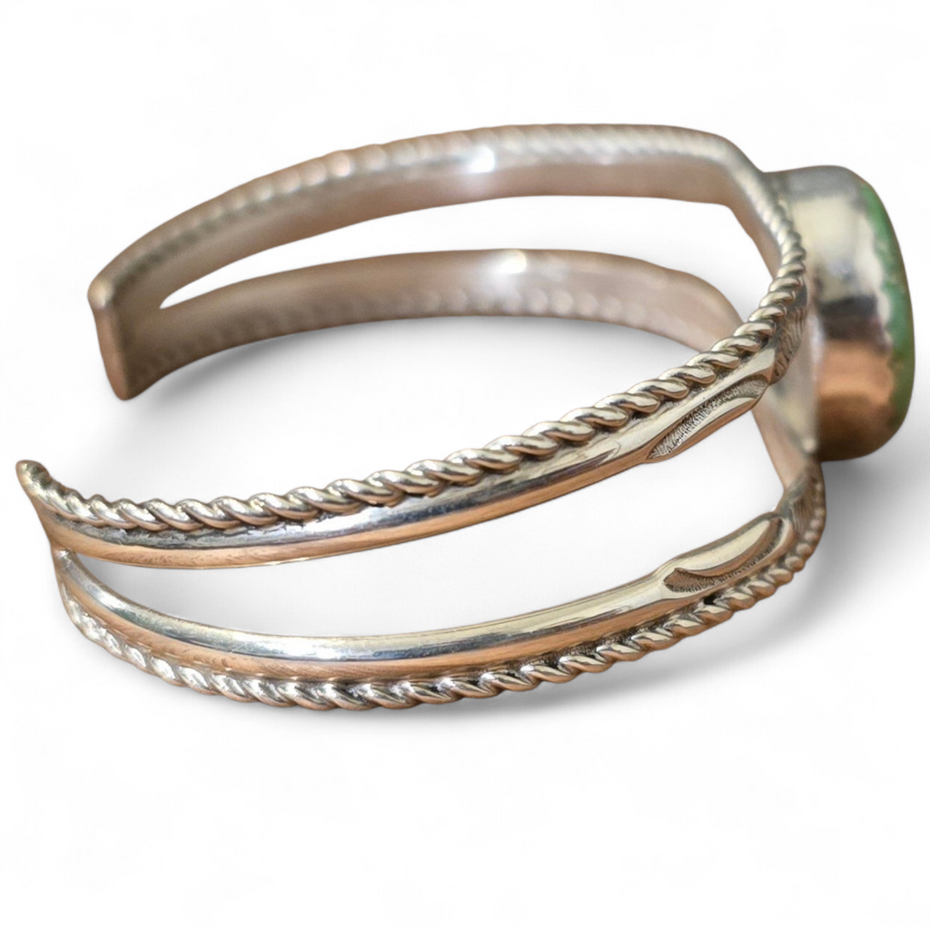 Herbert Tsosie Sierra Bella Turquoise & Sterling Cuff