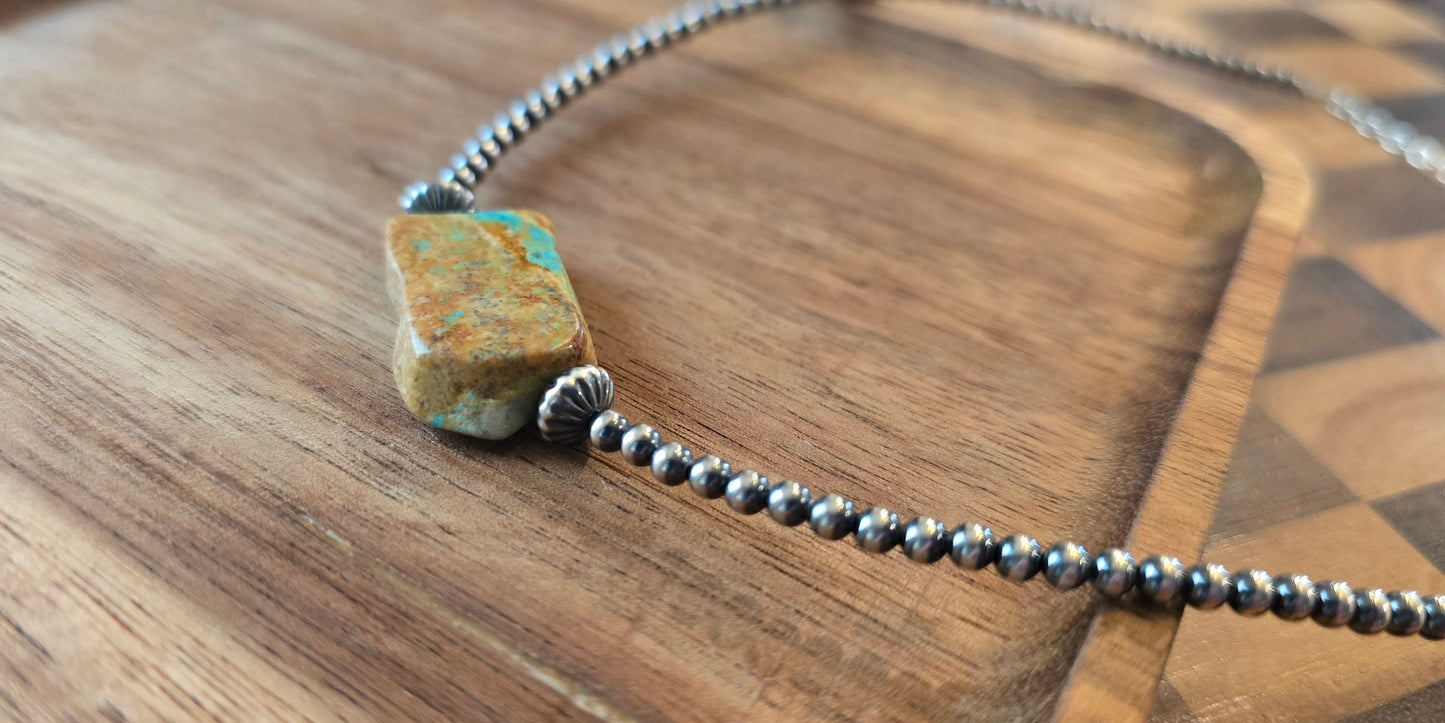 Turquoise and Sterling Choker