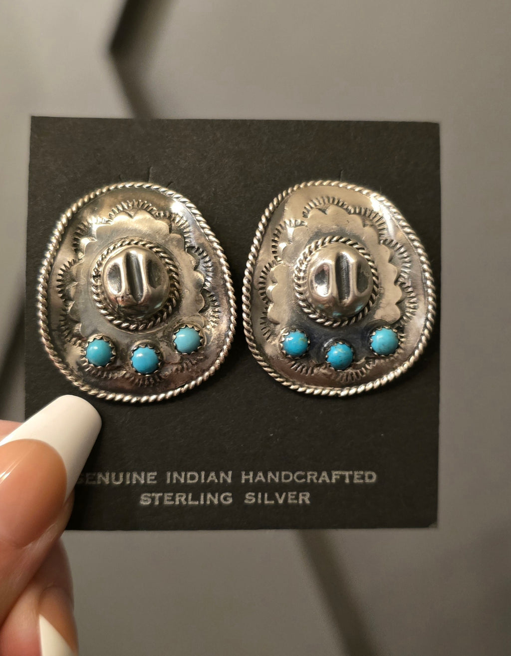 Kingman Turquoise & Sterling Cowboy Hat
