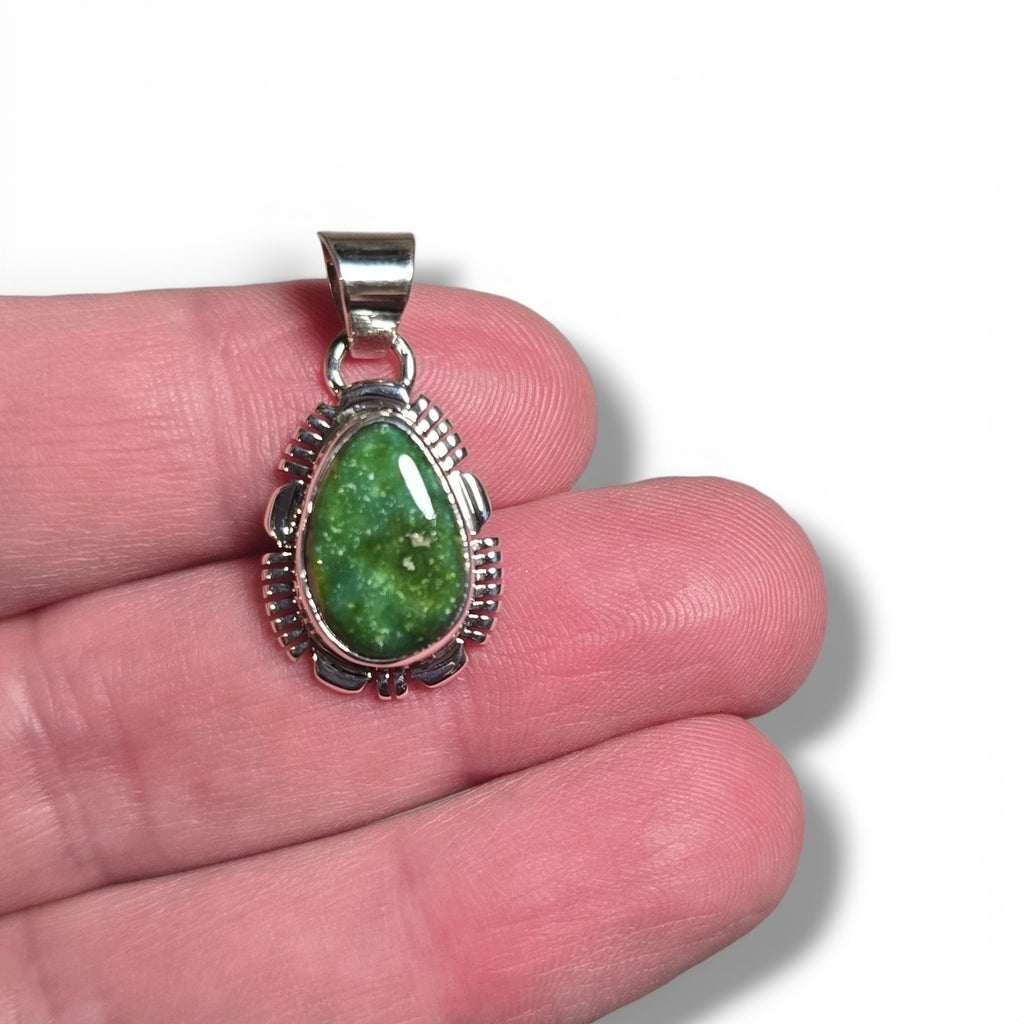 Native Made Sonoran Gold & Sterling Pendant