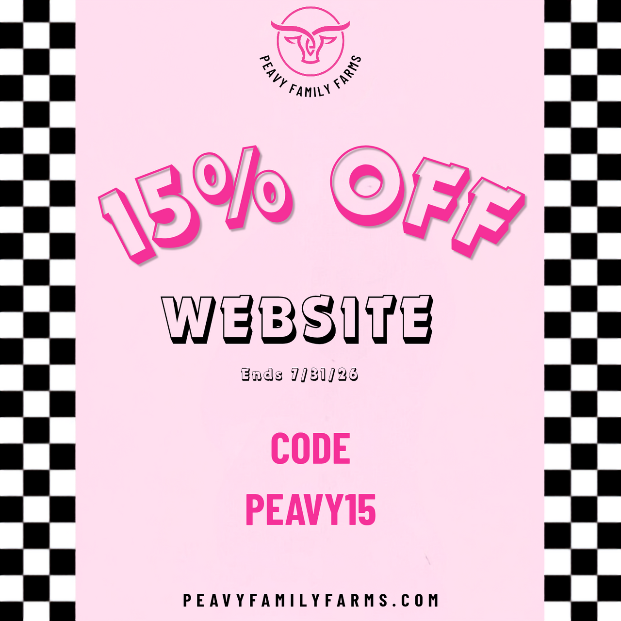 15% Off Website