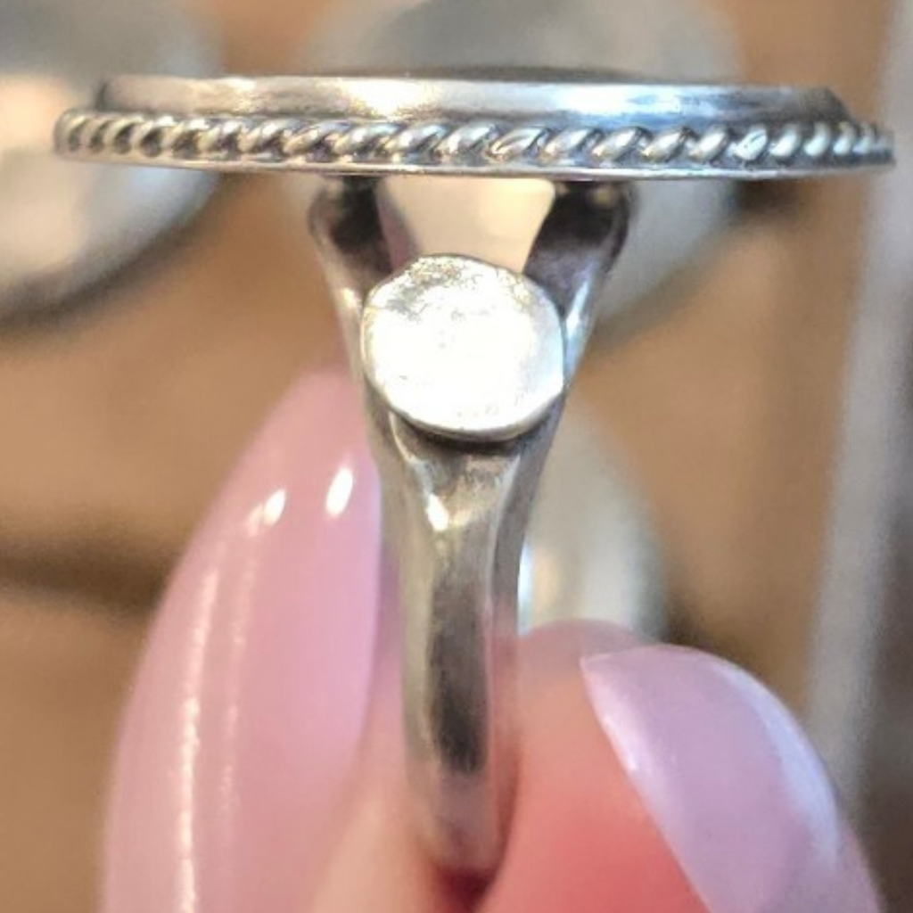 Buffalo Nickel or Indian Head Nickel Sterling Rings