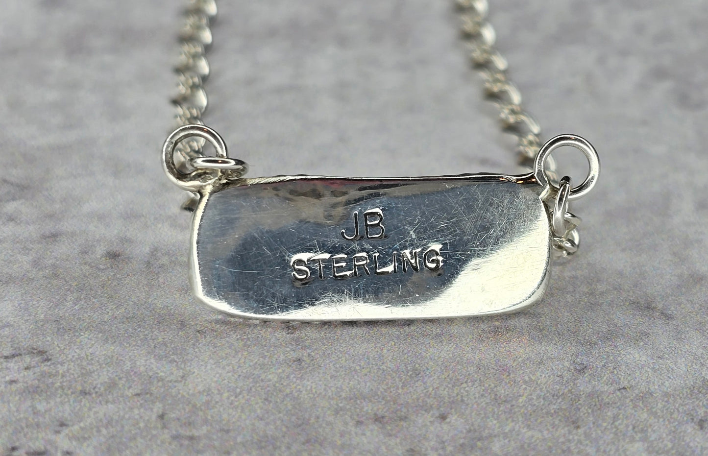 Kingman Turquoise and Sterling Necklace *Includes a FREE Gift With Purchase