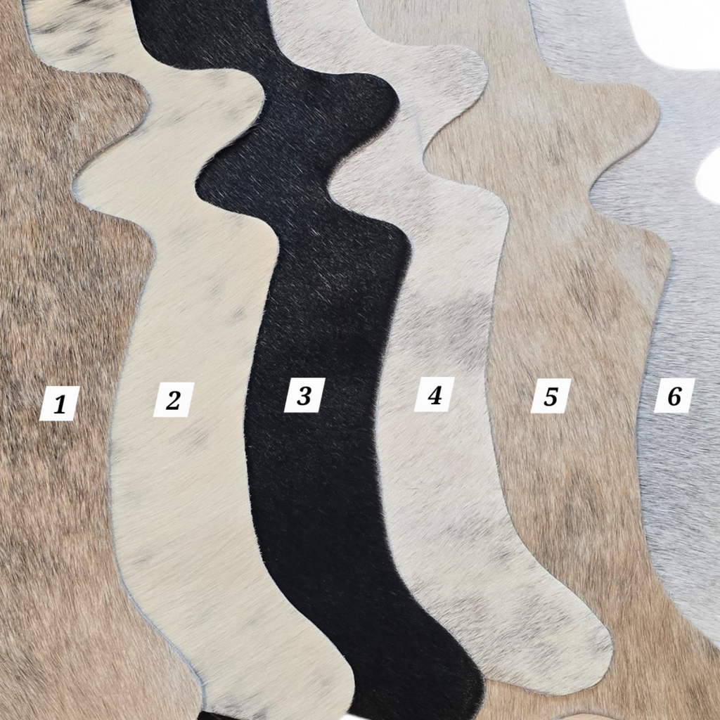 Mini Cow Hide Mat Option 3