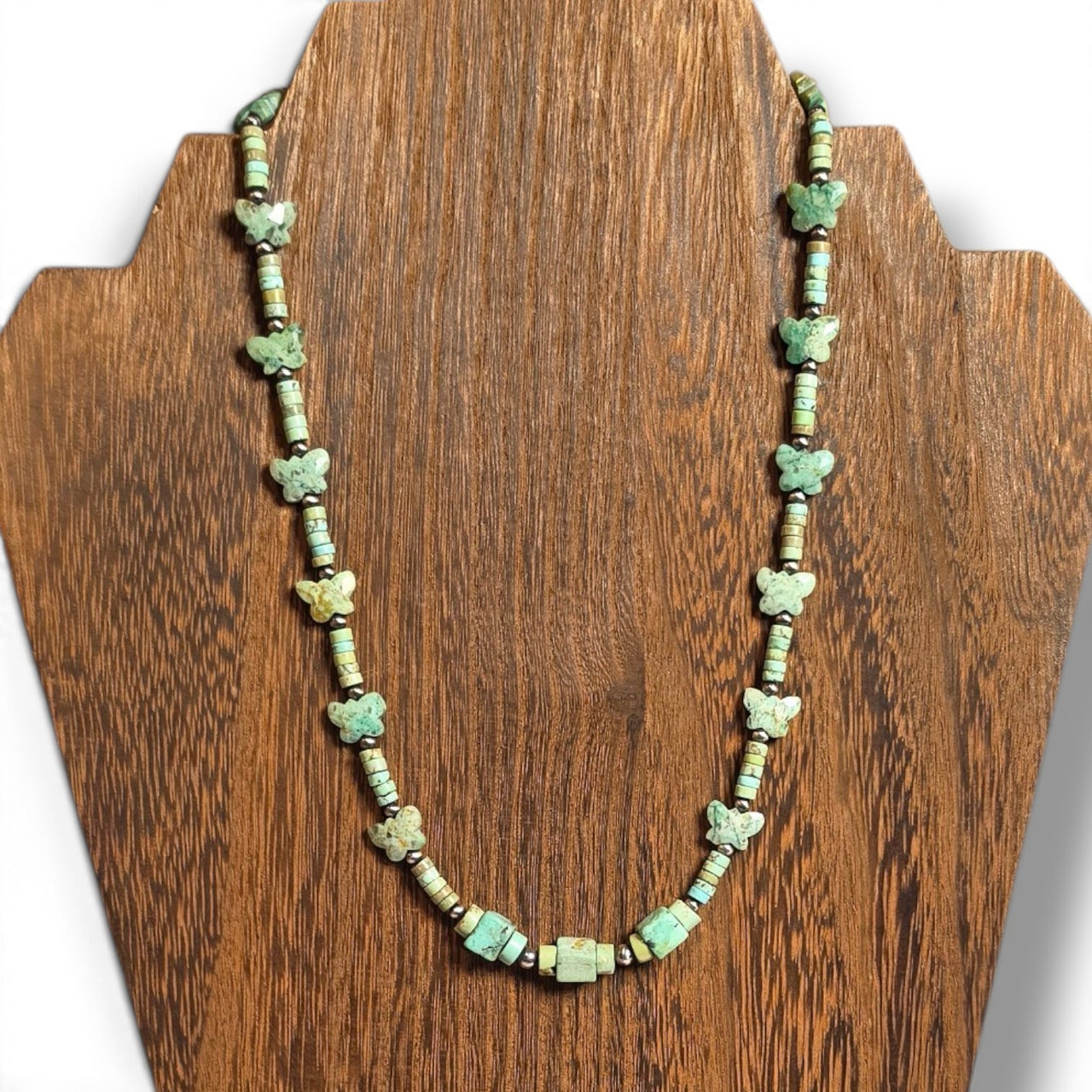 The Ariela Butterfly Necklace With Sterling Pearls