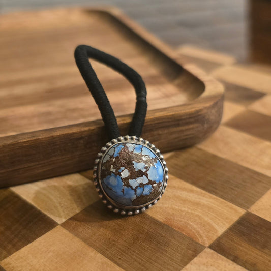 Golden Hills and Sterling Hair Tie