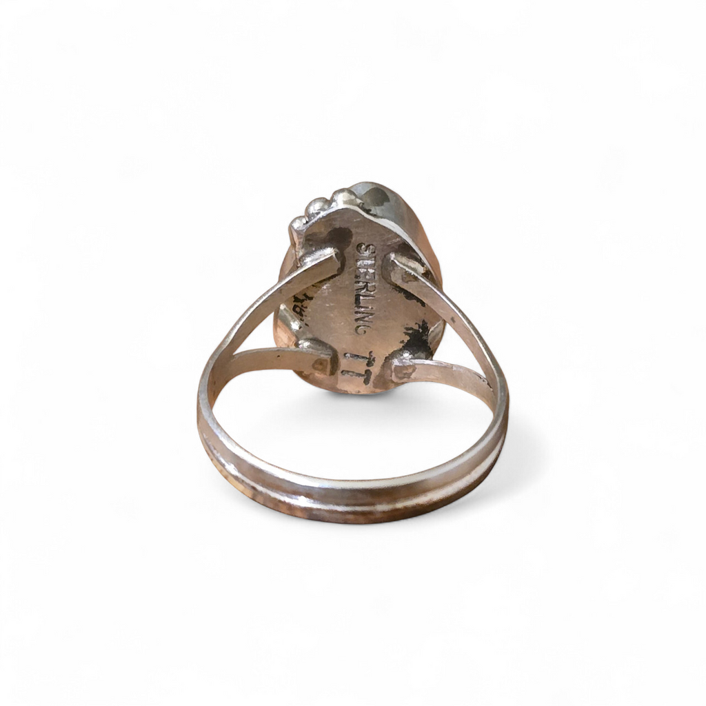 Carnelian & Sterling Ring Size 7.75 (wholesale cost)