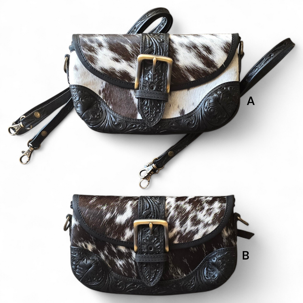 3 Ways To Wear Black Leather & Hide Purse