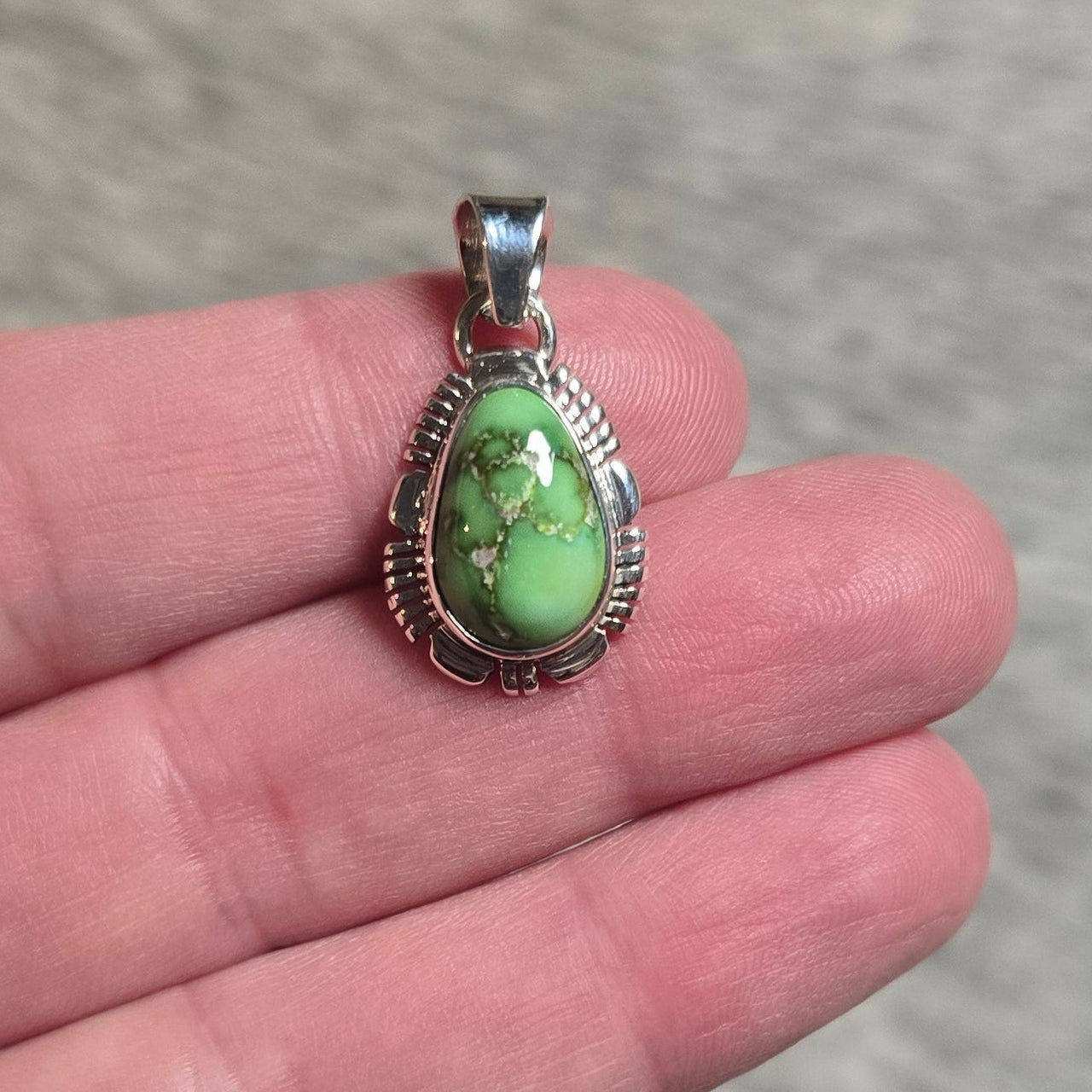 Ty Francisco Sonoran Gold & Sterling Pendant