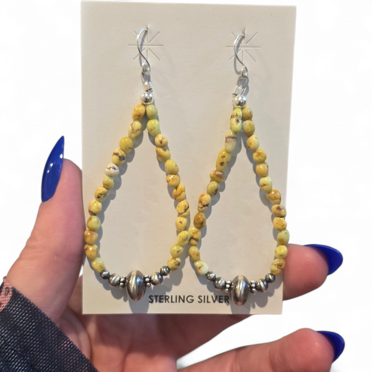 Palomino & Sterling Pearl Earrings