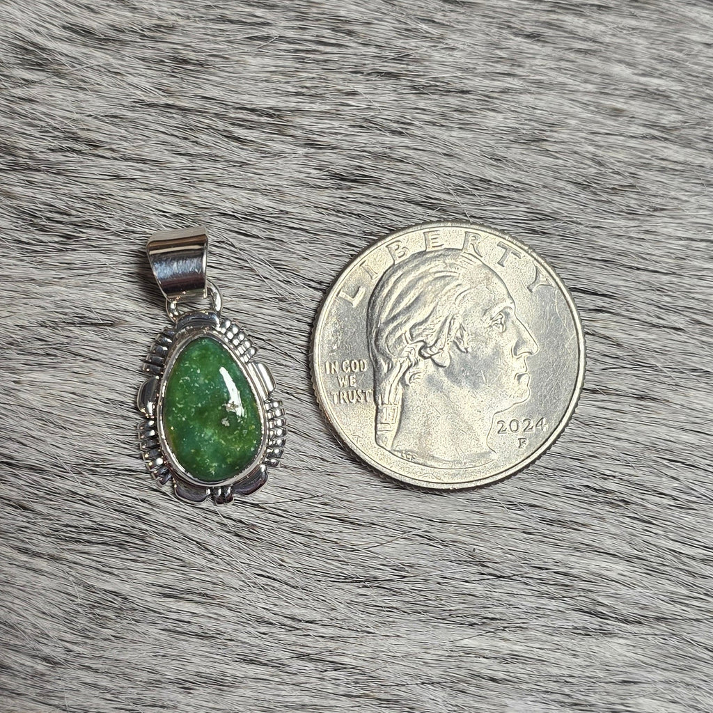 Ty Francisco Sonoran Gold & Sterling Pendant