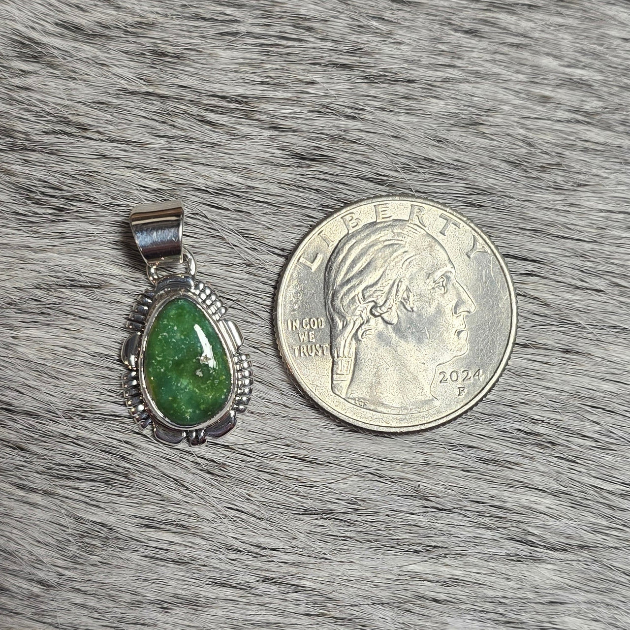 Ty Francisco Sonoran Gold & Sterling Pendant