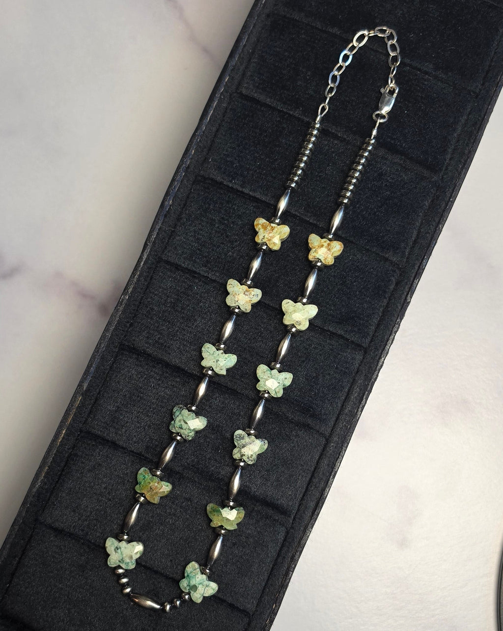 The Peruvian Butterfly Choker 13-15 inches