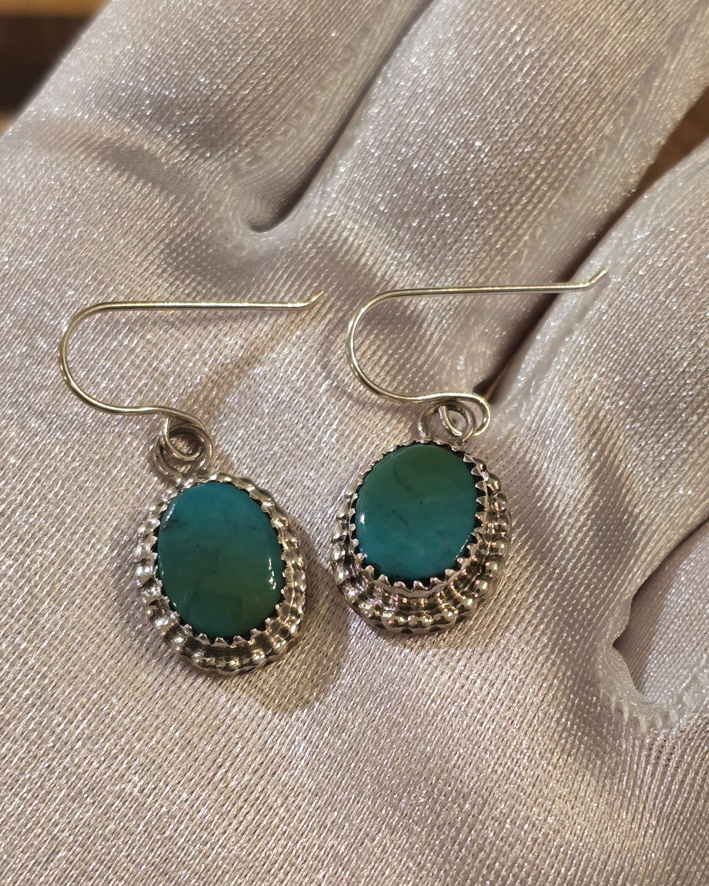Turquoise and Sterling Earrings