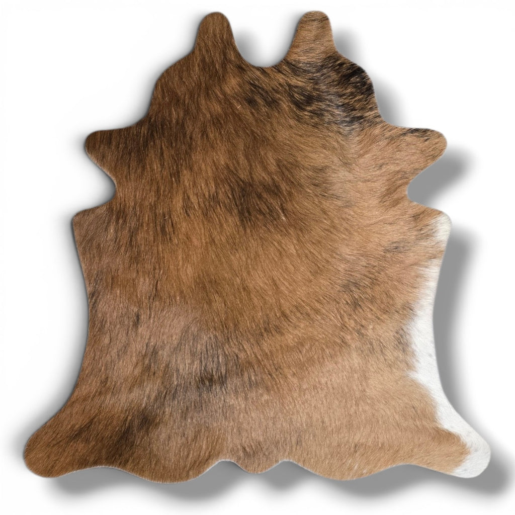 Small Brown & White Cowhide