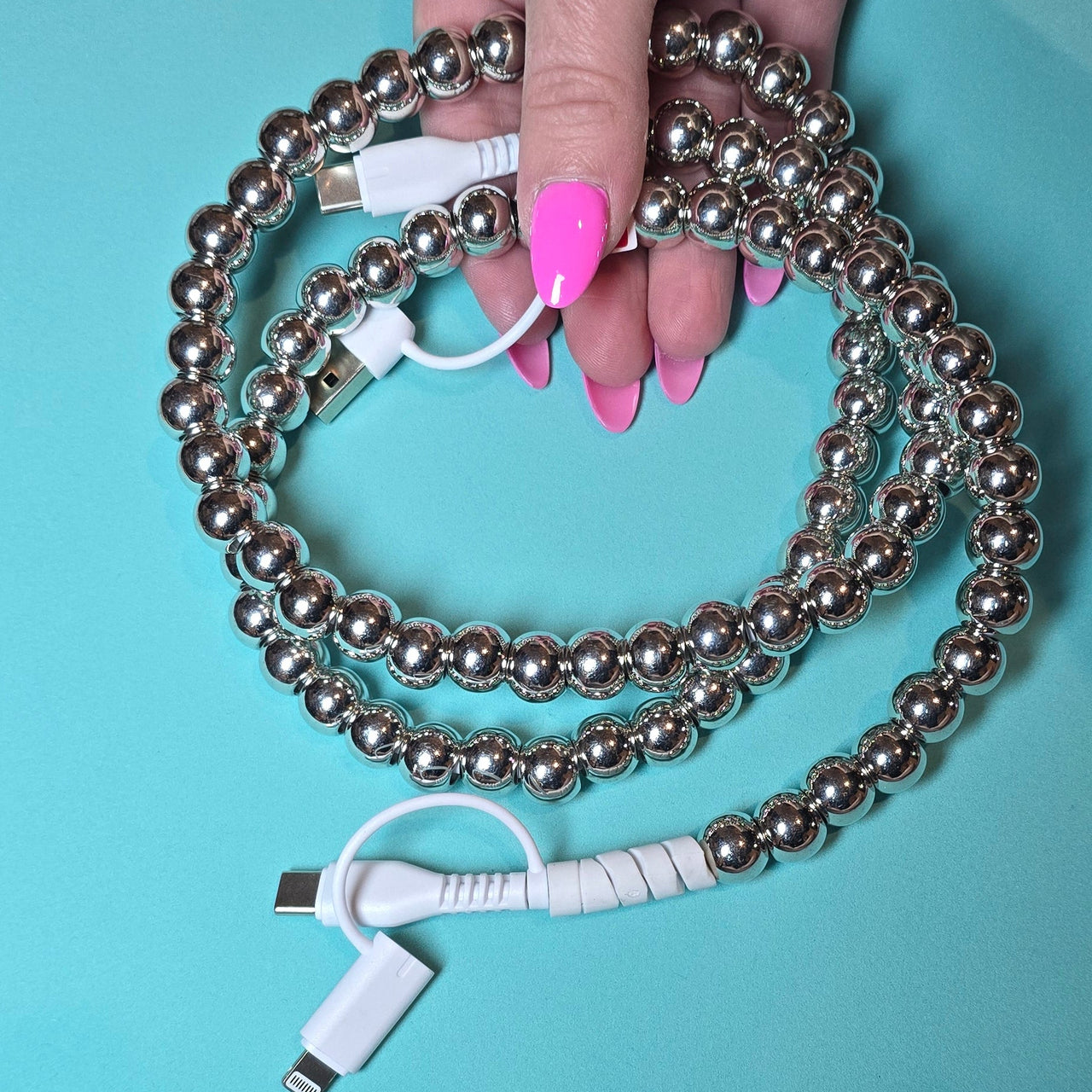 Silver 4 in 1 Charger