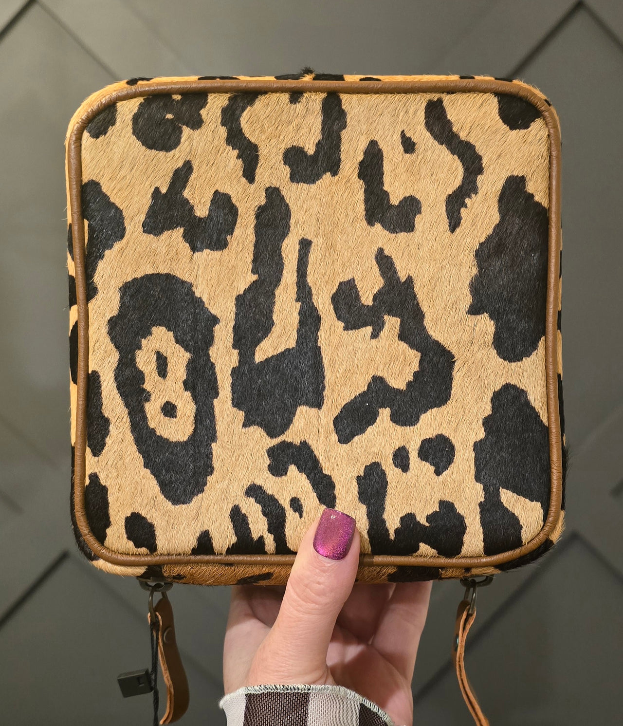 (Clearance) American Darling Leather & Hide Jewelry Case