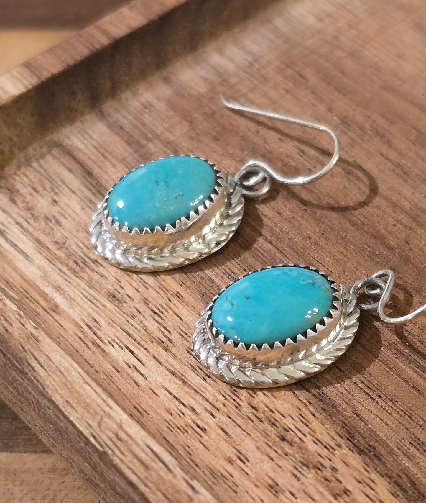 Turquoise and Sterling Earrings