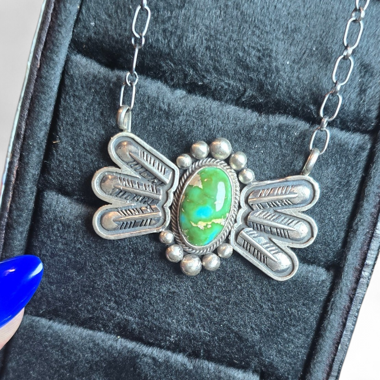 Native Made Sonoran Gold & Sterling Necklace