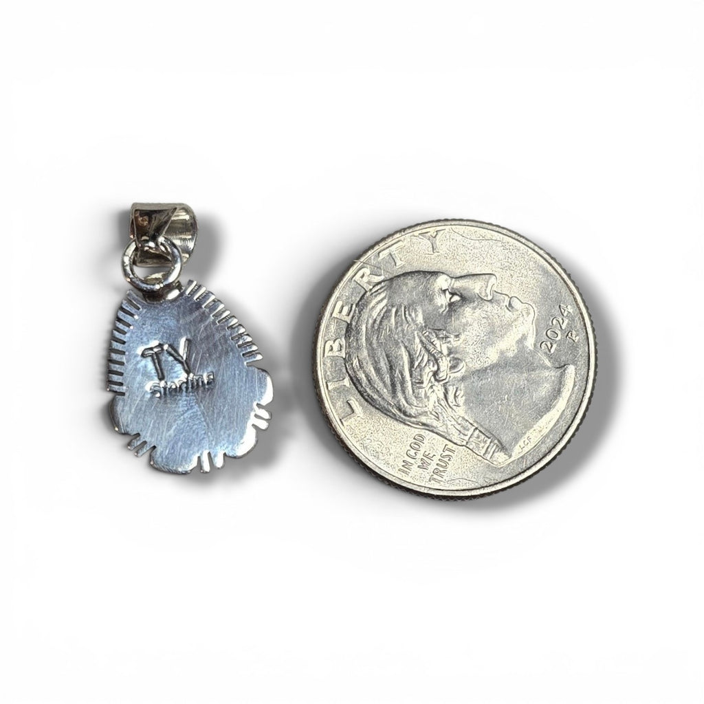 Native Made Sonoran Gold & Sterling Pendant