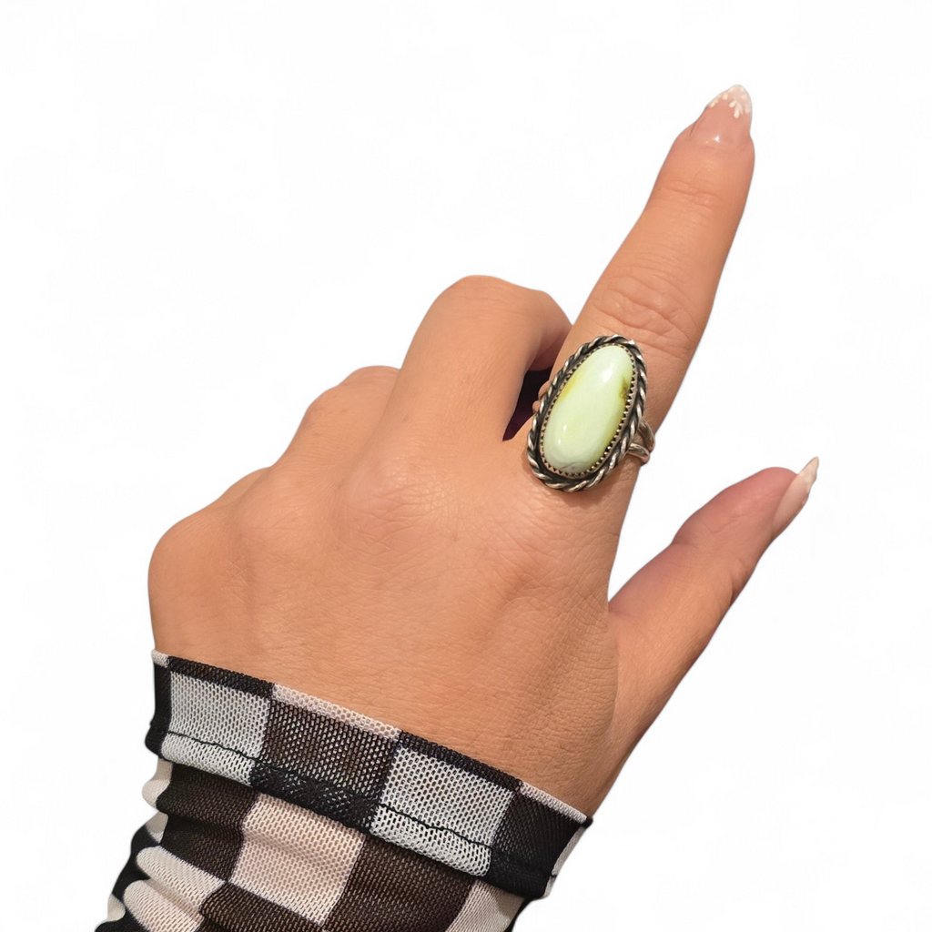 Palomino & Sterling Ring