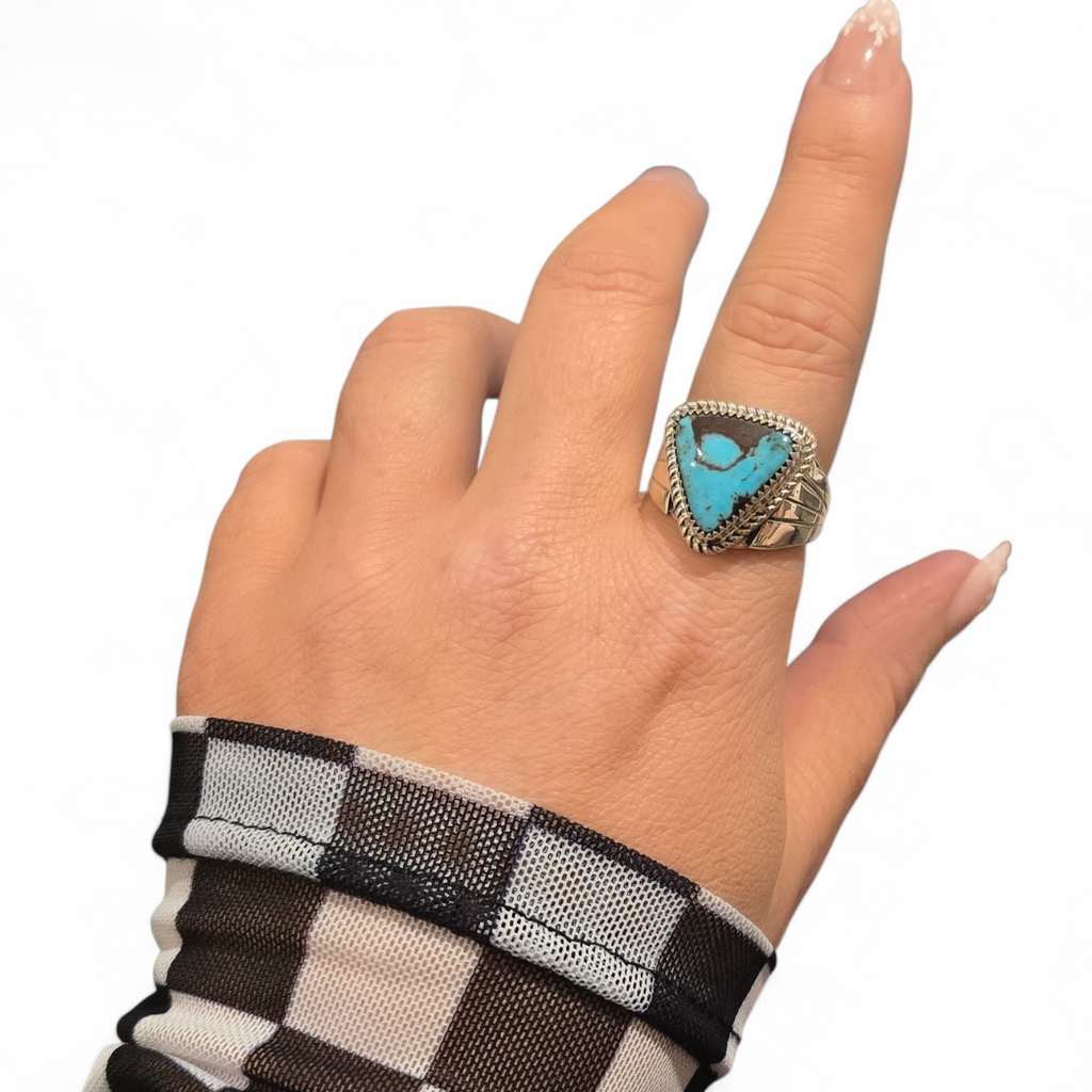 Turquoise & Sterling Ring