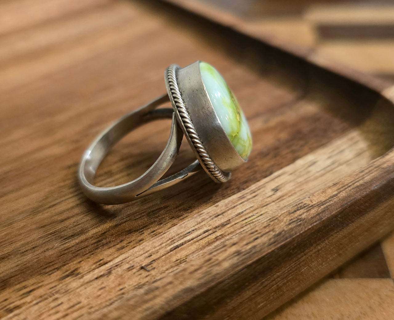 Palomino & Sterling Ring Size 8.75