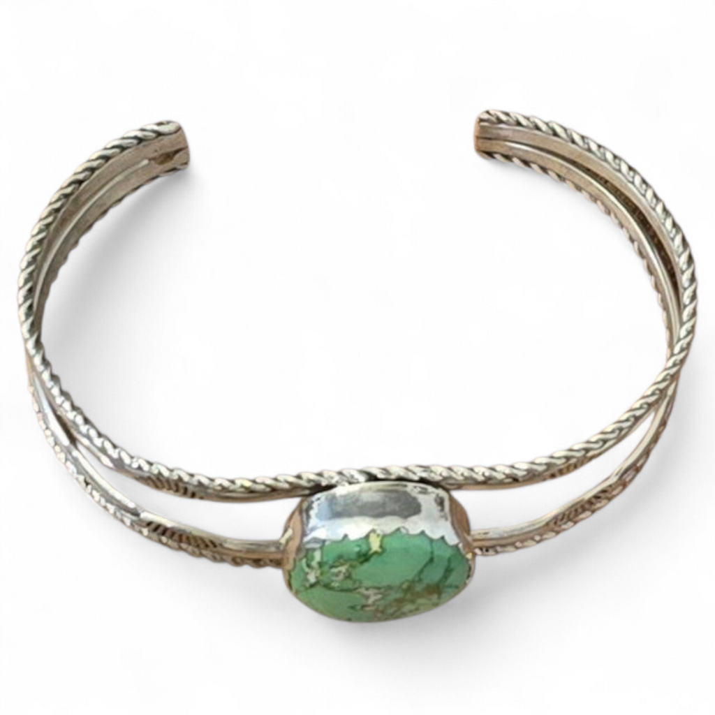 Herbert Tsosie Sierra Bella Turquoise & Sterling Cuff