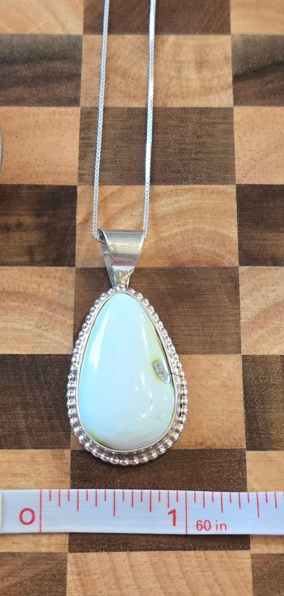 Palomino & Sterling Pendant