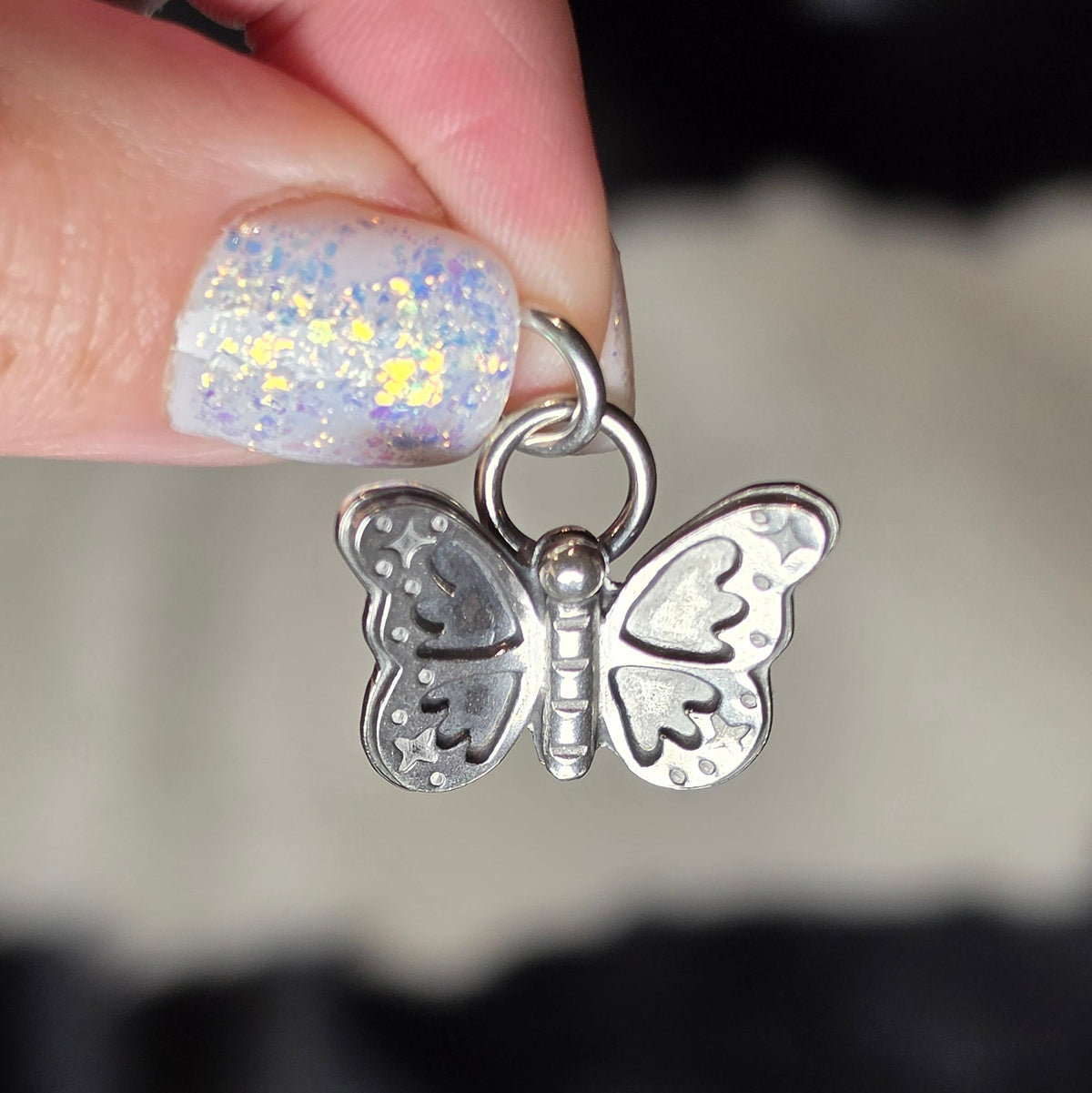 Silversmith Made Sterling Butterfly Pendant