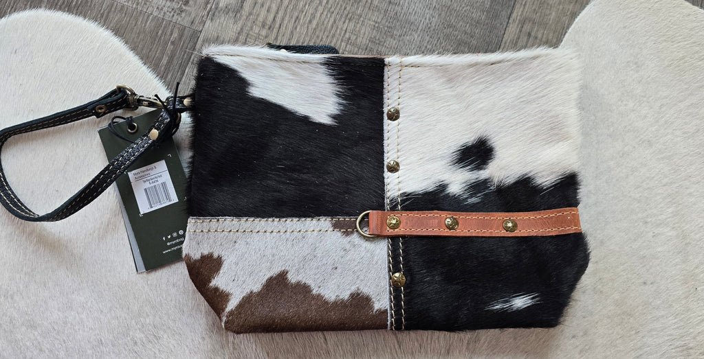 Leather & Hide Clutch