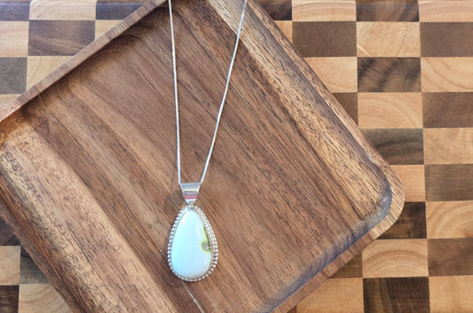 Palomino and Sterling Pendant